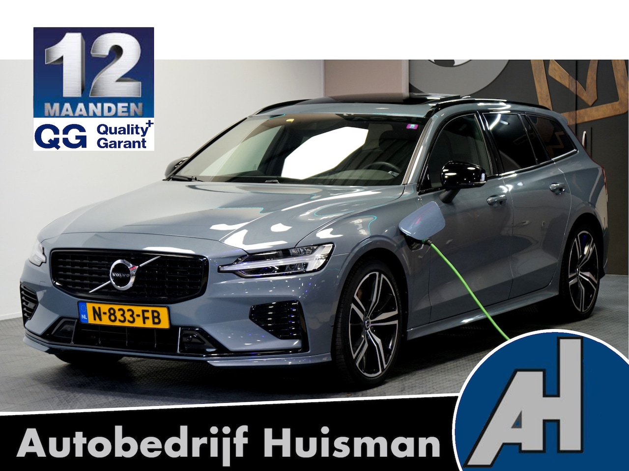 Volvo V60 - 2.0 T6 AWD Recharge 250kW/340pk Aut8 R-Design PANORAMADAK + HARMAN/KARDON + PILOT ASSIST + - AutoWereld.nl