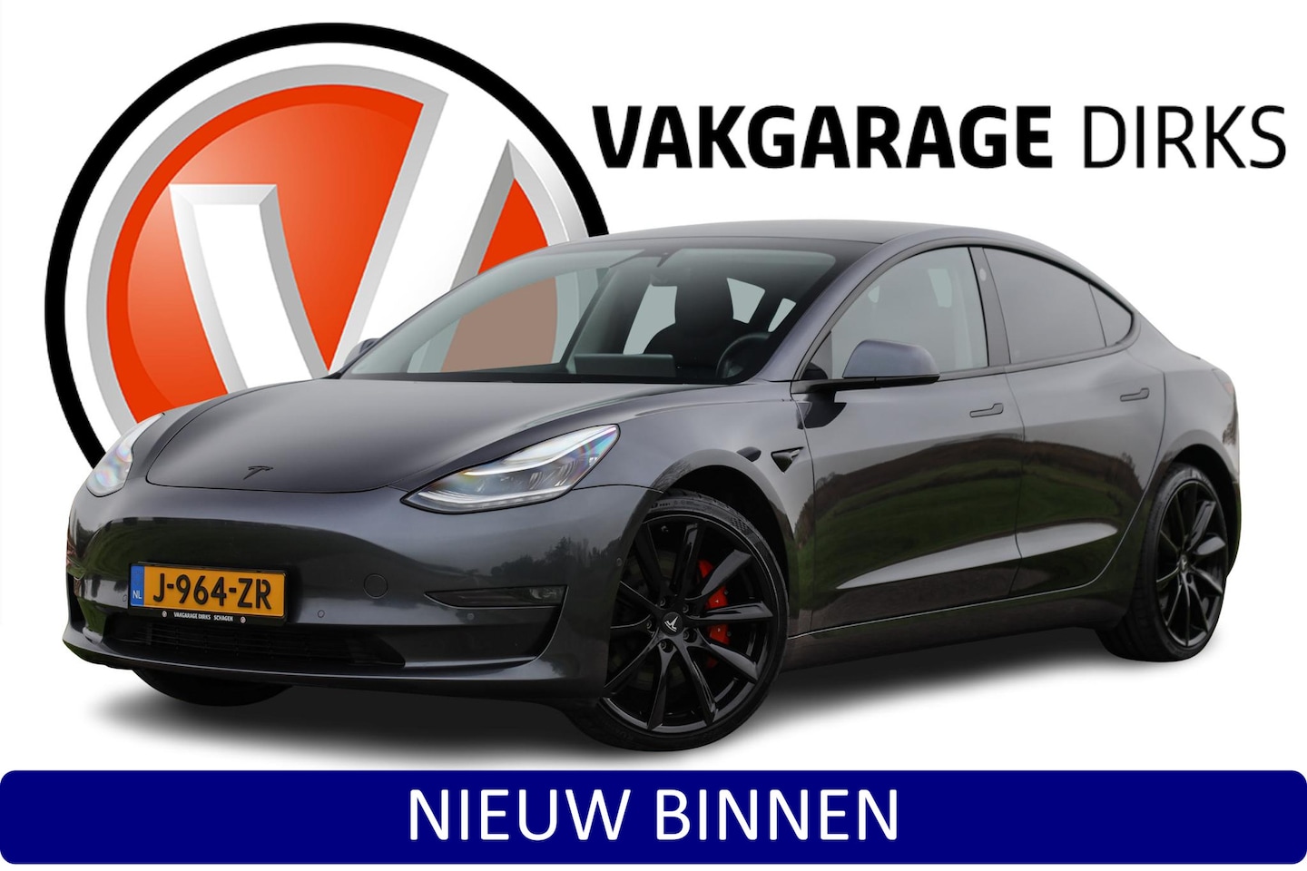 Tesla Model 3 - Performance 462 pk AWD 75 kWh ✅ Autopilot ✅ ACC ✅ 20 inch - AutoWereld.nl