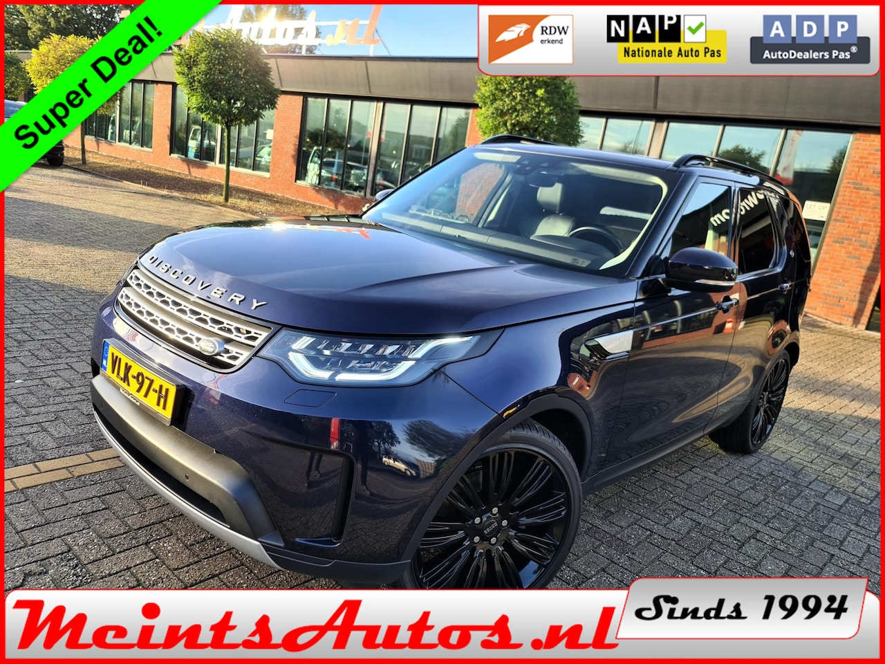 Land Rover Discovery - 2.0 Td4 HSE 4WD Grijs Kenteken DIG.COCKPIT MATRIX LED LEDER MERIDIAN 22"LV - AutoWereld.nl