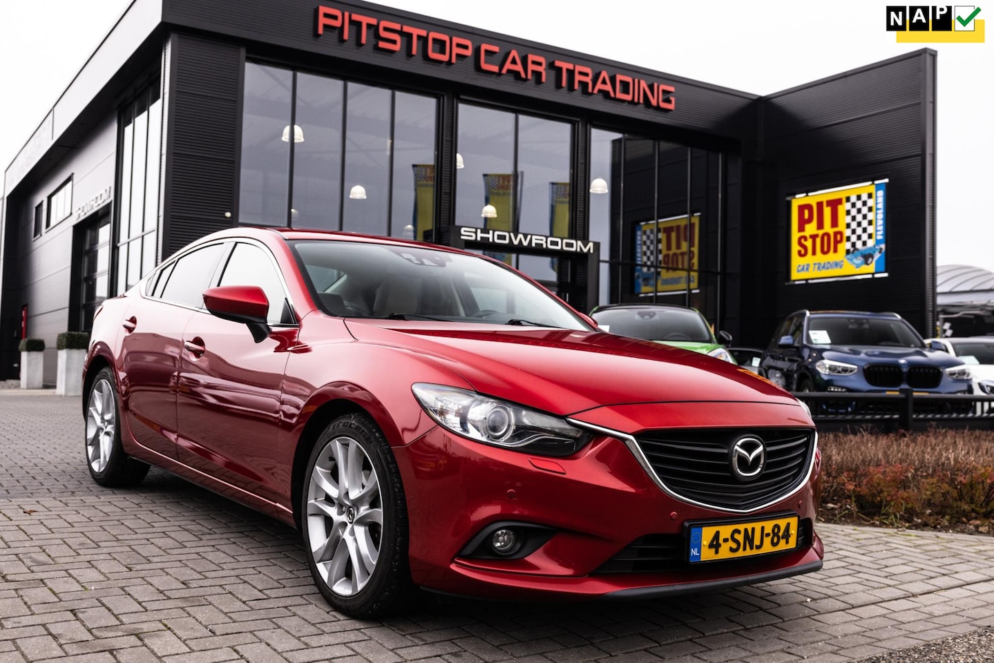 Mazda 6 - 2.0 HP GT-M 2.0 HP GT-M, NL Auto, LED, Leer, Navi, Nieuwstaat! - AutoWereld.nl