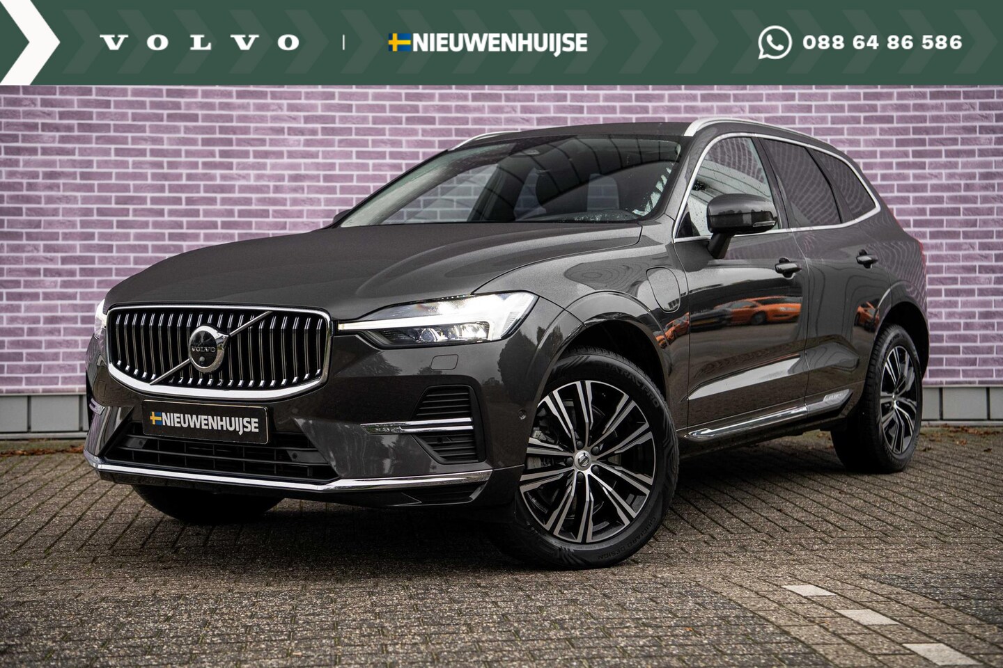 Volvo XC60 - 2.0 Recharge T6 AWD Ultimate Bright | Trekhaak | Navigatie | Luchtvering | harman/kardon | - AutoWereld.nl