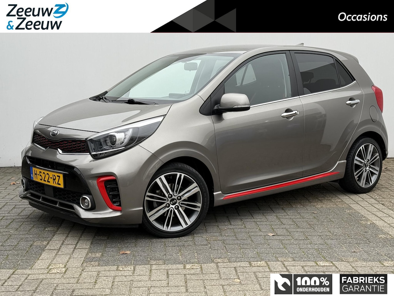 Kia Picanto - 1.0 T-GDI GT-Line | NAVI | CAMERA | 16 INCH LMV | STUUR & STOELVERWARMING | TREKHAAK | ETC - AutoWereld.nl