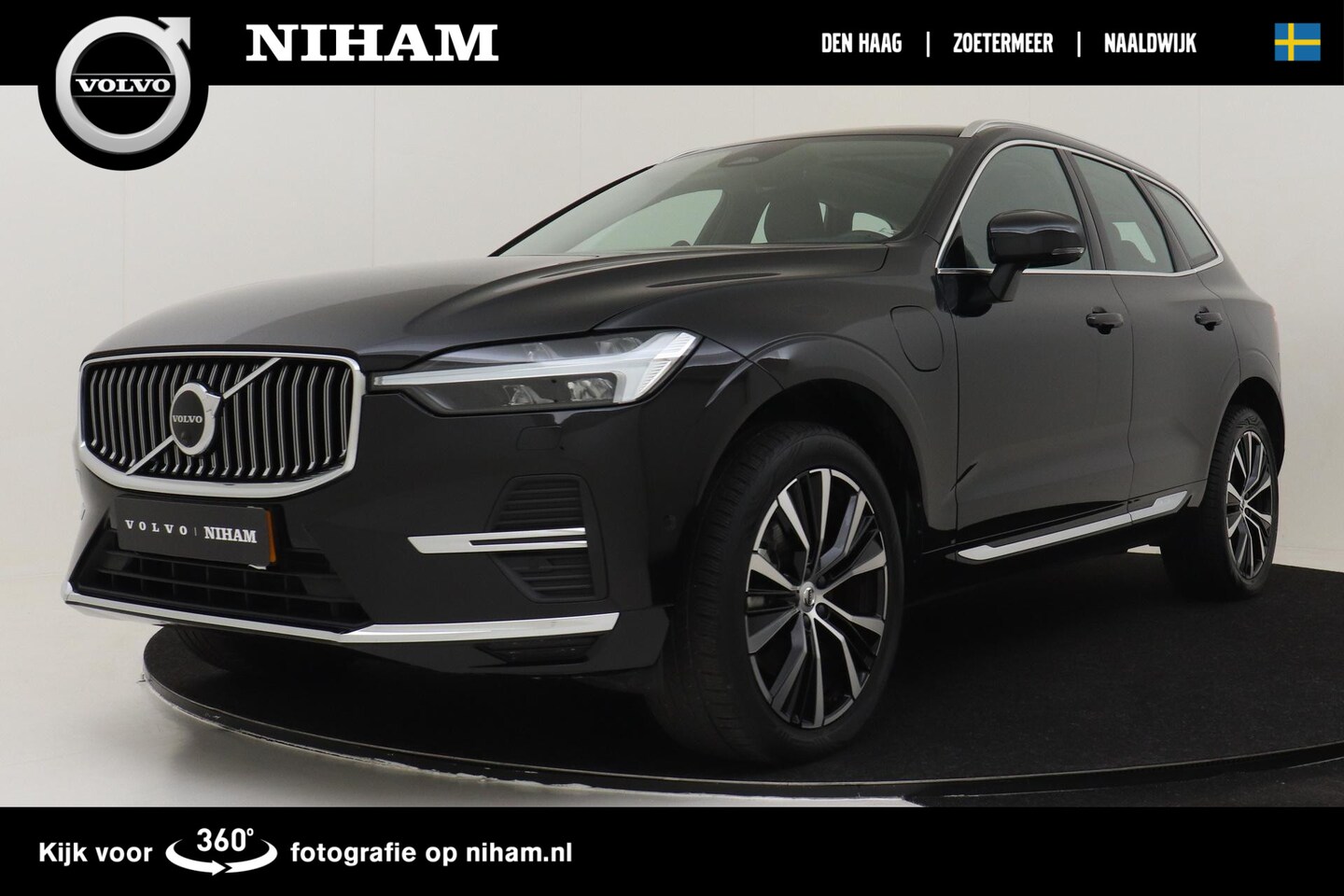 Volvo XC60 - RECHARGE T6 AWD ULTIMATE BRIGHT -PANO.DAK|B&W-AUDIO|TREKHAAK|AIR.SUSPENSION|360CAM|MASSAGE - AutoWereld.nl