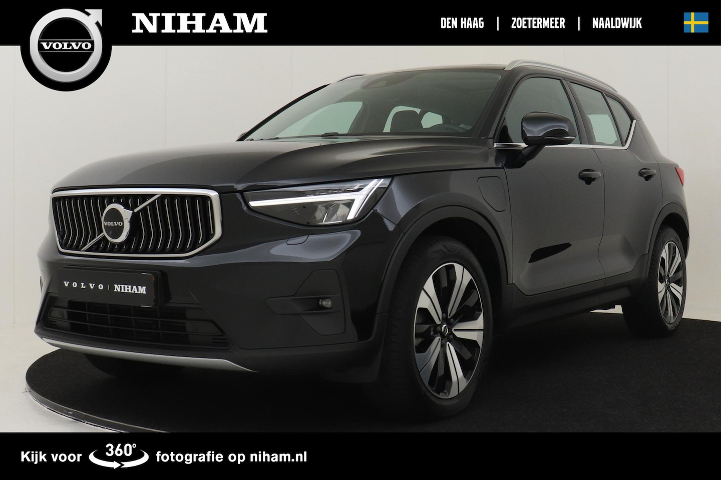 Volvo XC40 - T5 RECHARGE ULTIMATE BRIGHT -PANO.DAK|BLIS|LEDER|360CAM|TREKHAAK|VERW.VOORRUIT - AutoWereld.nl