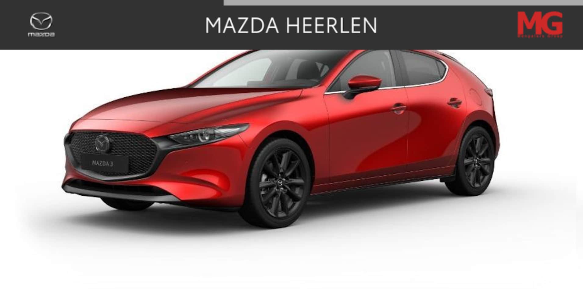 Mazda 3 - 2.5 e-SkyActiv-G M Hybrid 140 Exclusive-line Mengelers actieprijs: € 35.540,00* - AutoWereld.nl