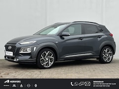 Hyundai Kona - 1.6 GDI HEV Automaat Premium Sky / Schuif-/kanteldak / Lederen bekleding / Navigatie / Ada