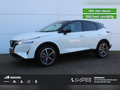 Nissan Qashqai - 1.3 MHEV Tekna / Trekhaak (1400 KG) / Panoramadak / Navigatie + Apple Carplay/Android Auto