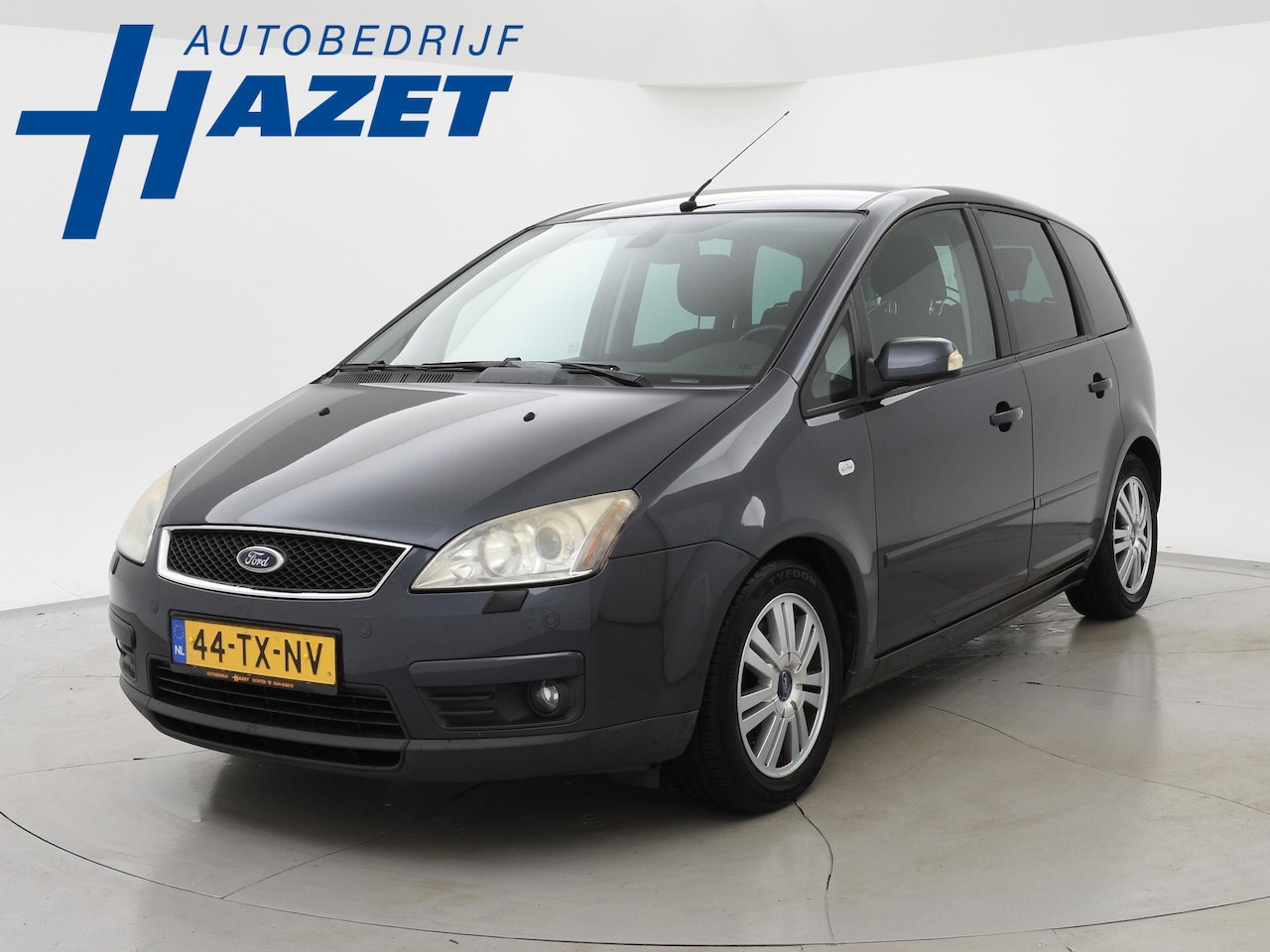 Ford Focus C-Max - 2.0-16V 140 PK AUTOMAAT GHIA + CLIMATE/CRUISE CONTROL / TREKHAAK - AutoWereld.nl