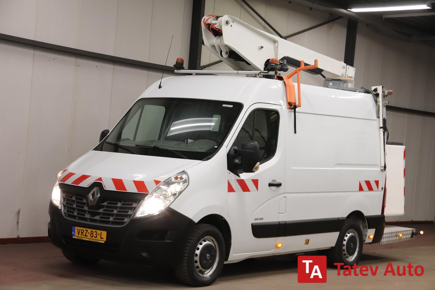 Renault Master - 2.3 dCi HOOGWERKER HUBARBEITSBÜHNE NACELLE TIME - AutoWereld.nl