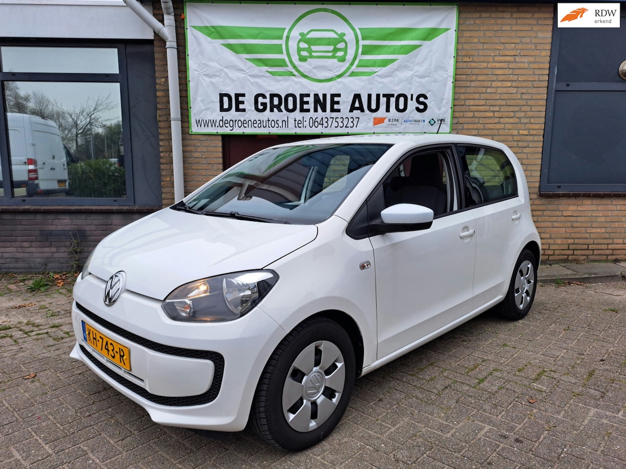 Volkswagen Up! - 1.0 move up! BlueMotion|Airco|Elek ramen|CDV - AutoWereld.nl