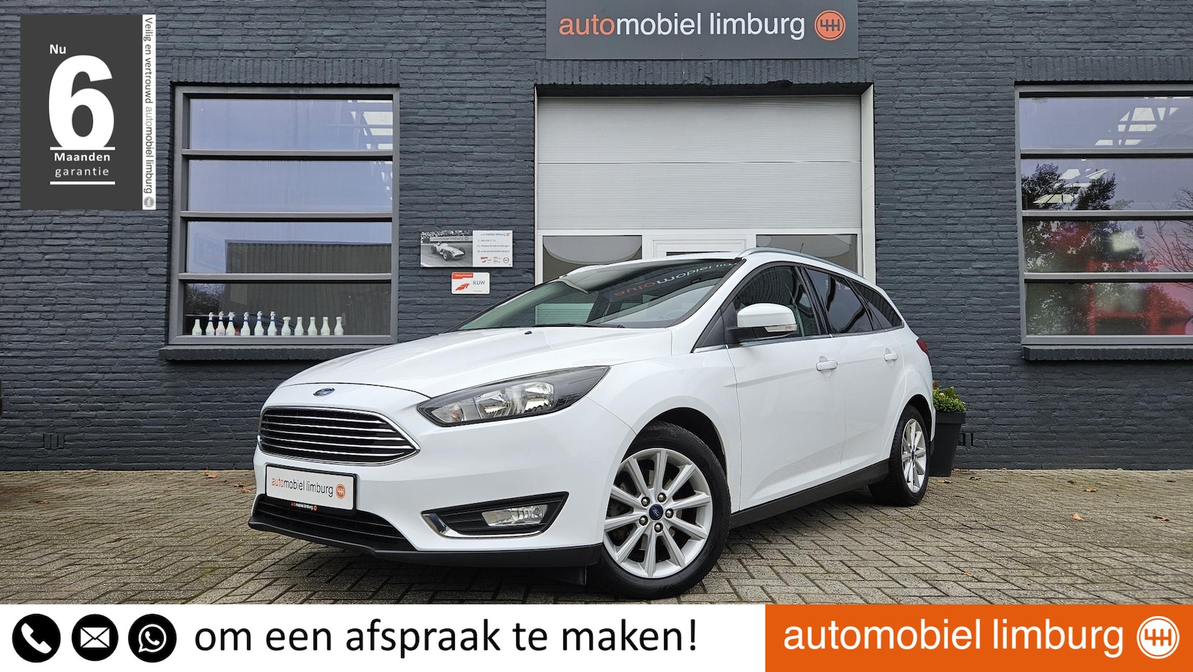 Ford Focus Wagon - 1.0 Titanium 125pk | CRUISE CONTROL | NAVIGATIE | PDC | DEALER ONDERHOUDEN - AutoWereld.nl