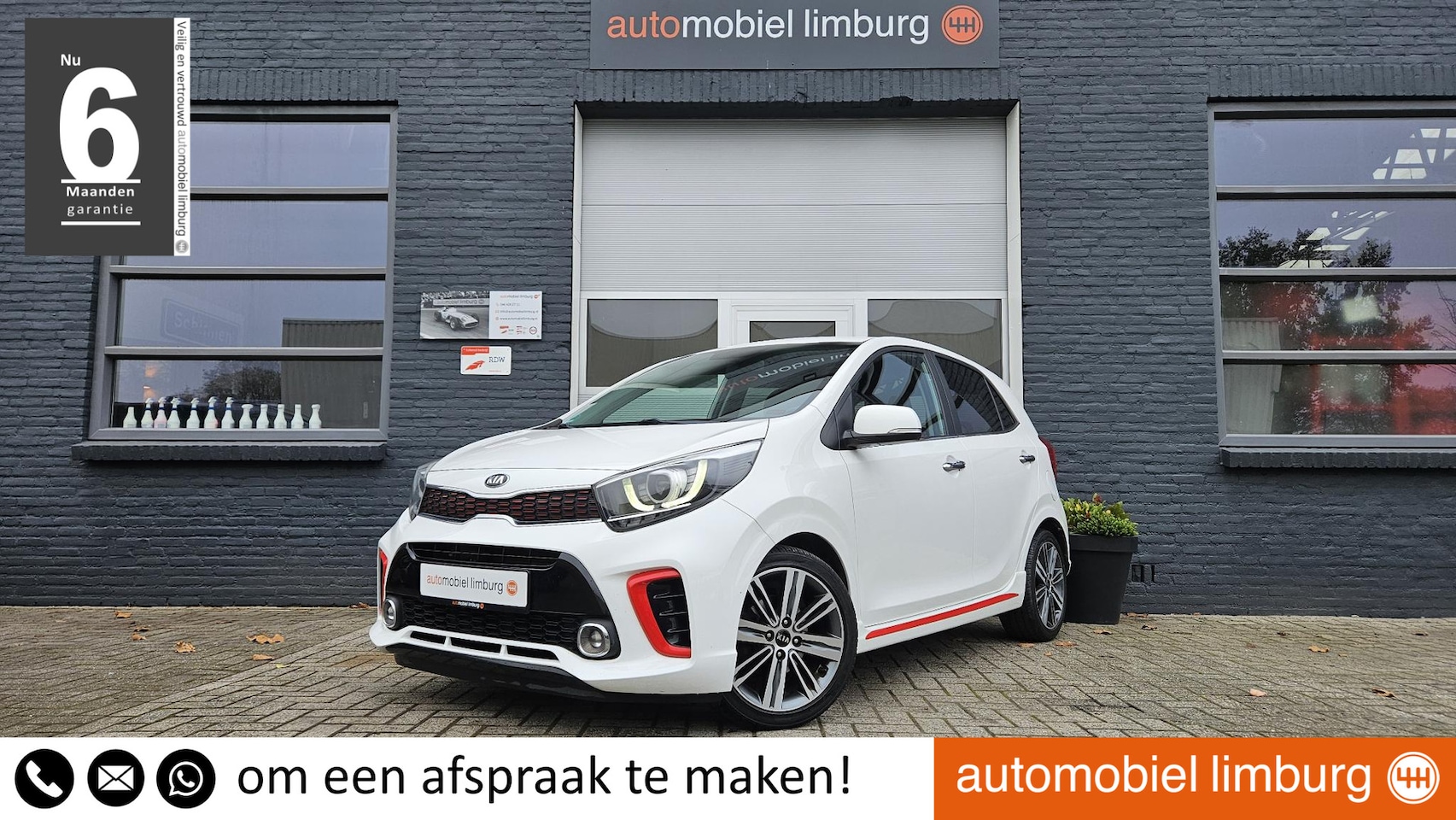 Kia Picanto - 1.2 CVVT GT-Line | NAVIGATIE | CRUISE CONTROL | LED | MEEST LUXE UITVOERING | VOLLEDIGE ON - AutoWereld.nl