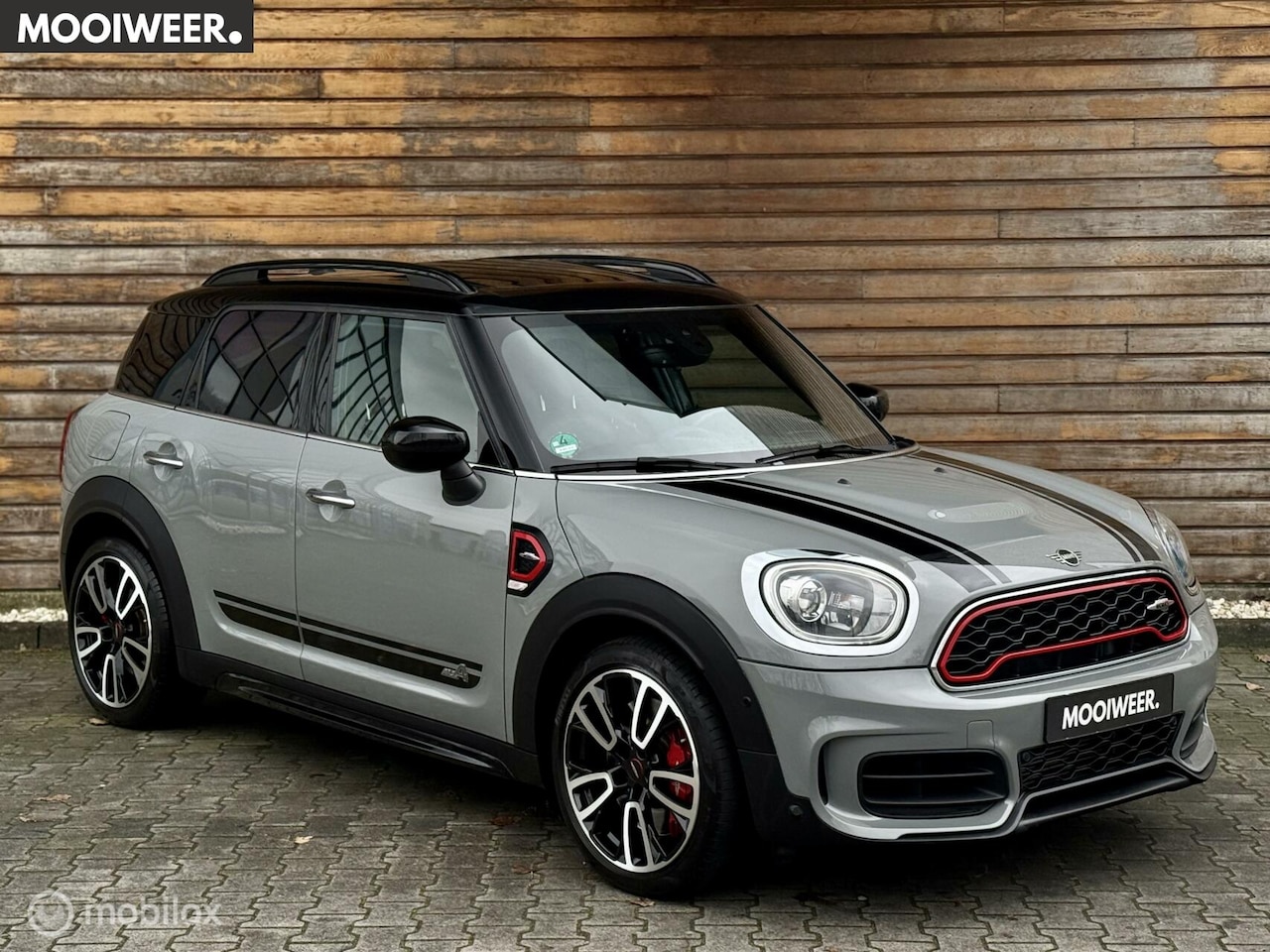 MINI Countryman - 2.0 John Cooper Works ALL4 | Moonwalk Grey - AutoWereld.nl