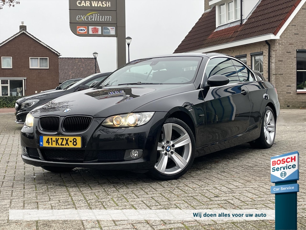 BMW 3-serie Cabrio - 320i High Executive / Leder / Memory / Navi / Stoelverwarming / Exenon / Cruise / Pdc / 18 - AutoWereld.nl