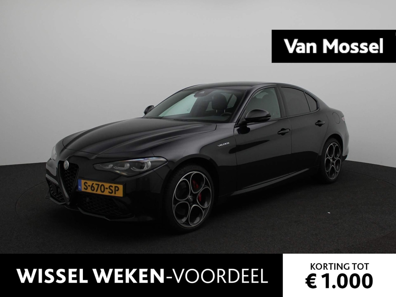 Alfa Romeo Giulia - Q4 2.0T 280pk AWD Veloce | Digital Cockpit | 19'' Velgen | Leder | Stoel + Stuurverwarming - AutoWereld.nl