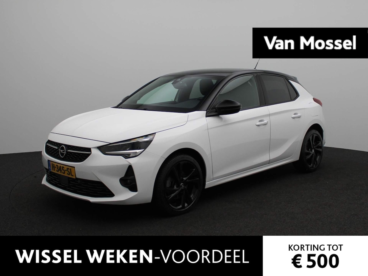 Opel Corsa - 1.2 GS Line | Leder | Massagestoel | Navigatie | Stoelverwarming | 17" Black gloss velgen - AutoWereld.nl