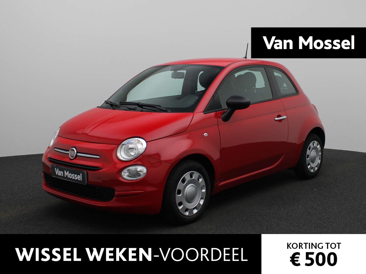 Fiat 500 - 1.0 Hybrid Cult | Bluetooth | Airco | PDC | - AutoWereld.nl