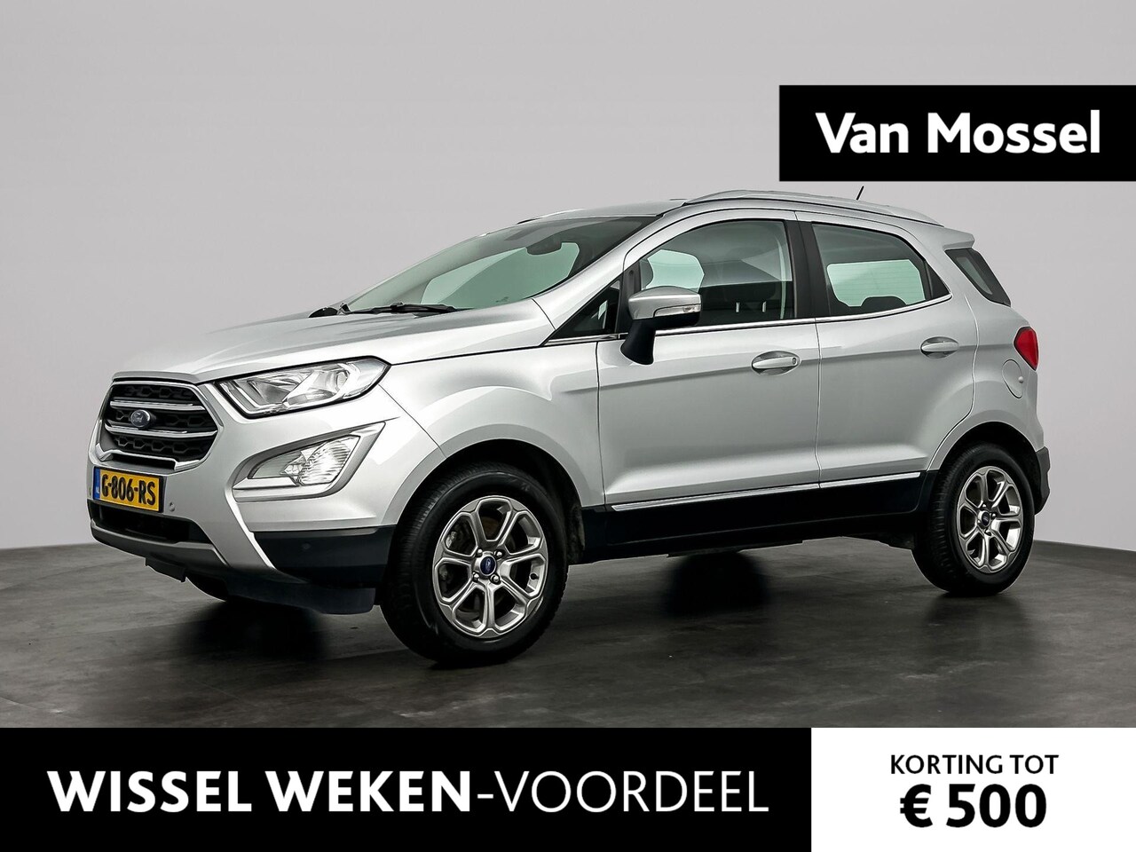 Ford EcoSport - 1.0 EcoBoost Titanium | NAV | CarPlay | CAM | PDC | ECC | LMV | - AutoWereld.nl