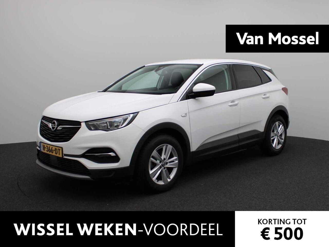 Opel Grandland X - 1.2 Turbo Business Executive | NAV | Carplay | ECC | PDC | LMV | TREKHAAK | - AutoWereld.nl