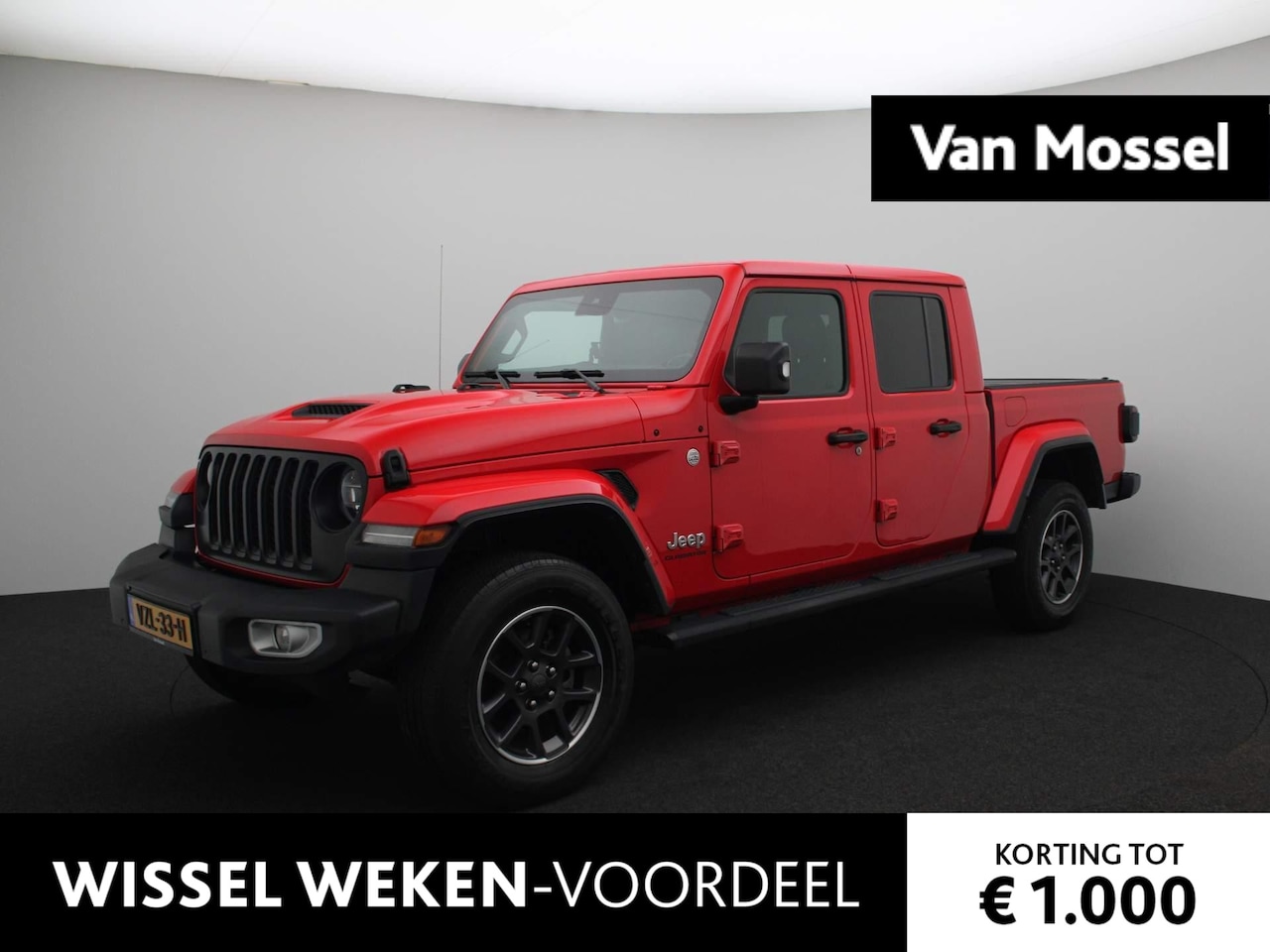 Jeep Gladiator - Overland 3.0D V6 AWD Excl. BTW | NAV | CARPLAY | LEDER | ADC | CAM | VERWARMD | - AutoWereld.nl