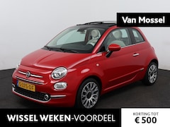 Fiat 500 - 0.9 TwinAir Turbo Lounge | Airco| Navigatie | Parkeersensoren | Lichtmetalen velgen | Pano