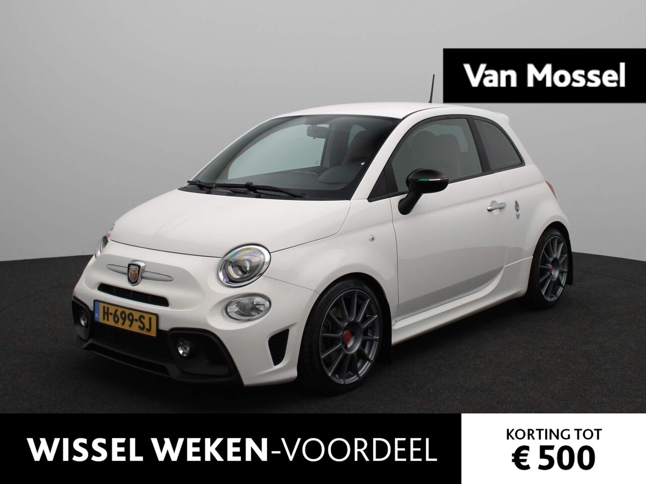 Fiat 500 Abarth - 1.4 T-Jet 595 | Handgeschakeld | Leder | Bluetooth - AutoWereld.nl