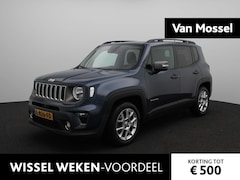 Jeep Renegade - 1.0T Limited | Navigatie | Panorama/schuifdak | Parkeersensoren| Climate control