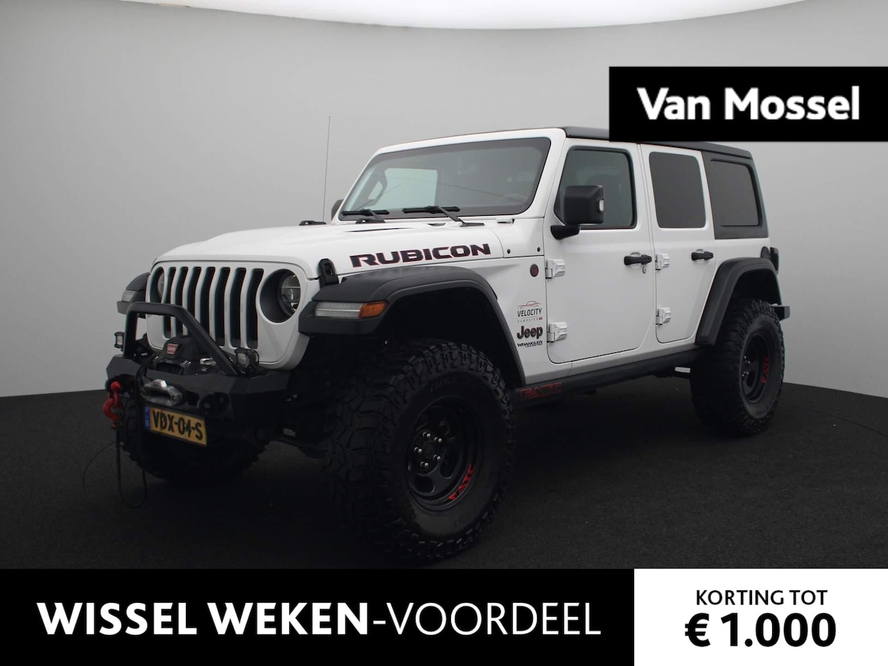 Jeep Wrangler - 2.2D Rubicon | GRIJS KENTEKEN! | Automatische Airconditioning | 4X4 | Parkeersensoren | LE - AutoWereld.nl