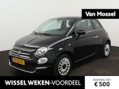 Fiat 500 - 0.9 TwinAir Turbo Lounge | Panoramadak | Unieke lederen bekleding | Navigatie