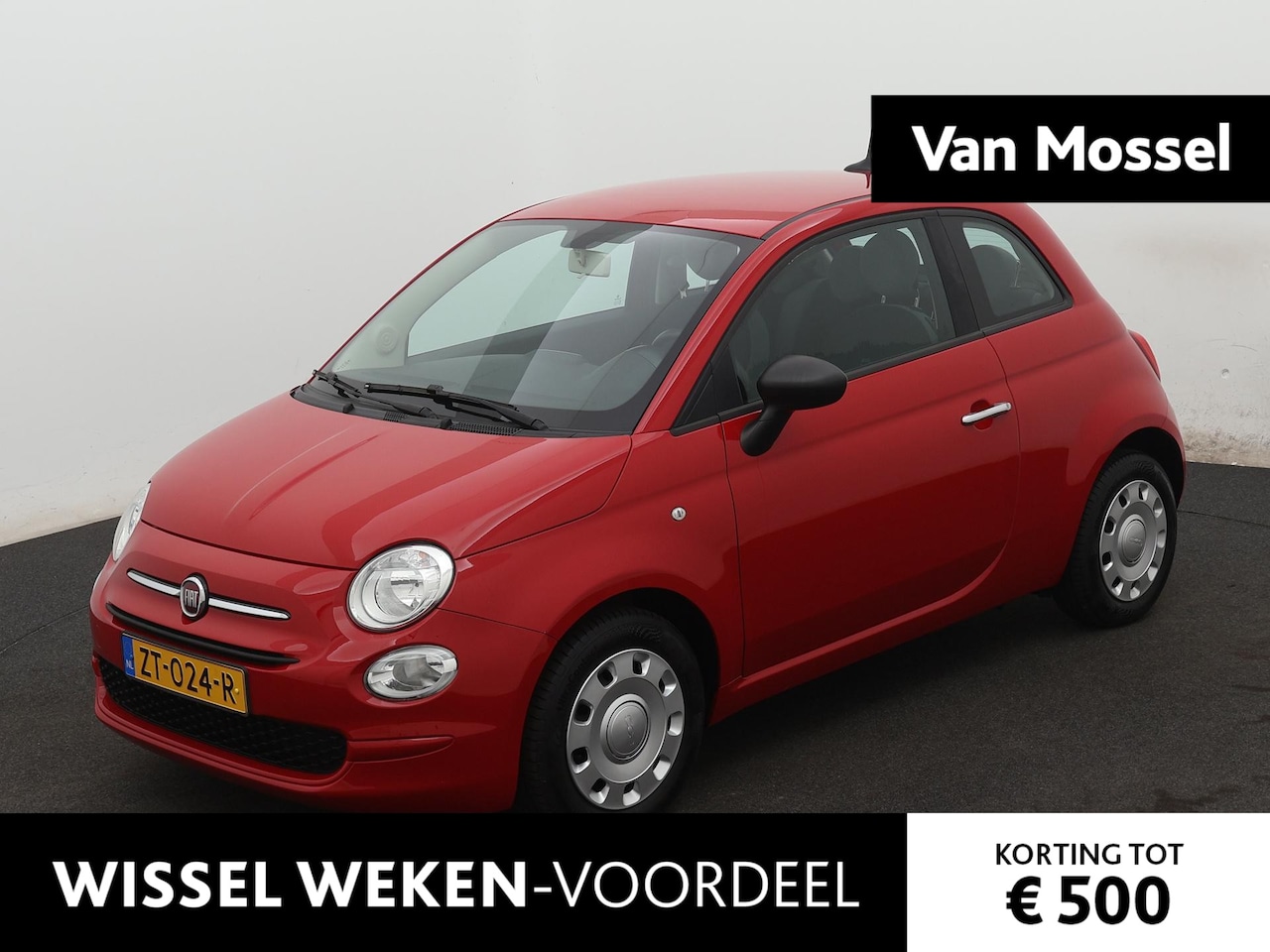 Fiat 500 - 0.9 TwinAir Turbo Young | Airco | Cruise control | Blue tooth | - AutoWereld.nl