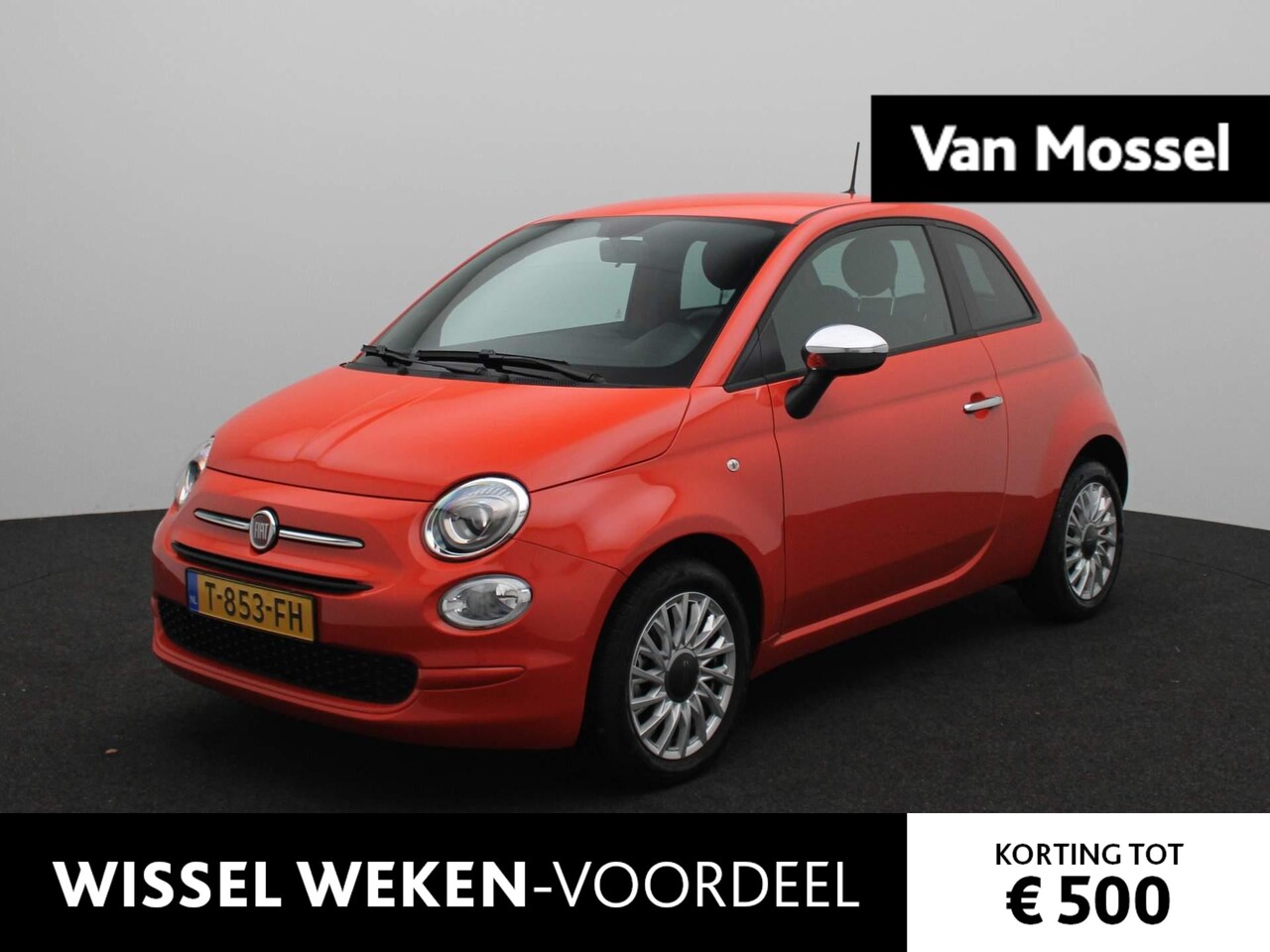 Fiat 500 - 1.0 Hybrid | Navigatie | Carplay | Climate control | Demo | - AutoWereld.nl