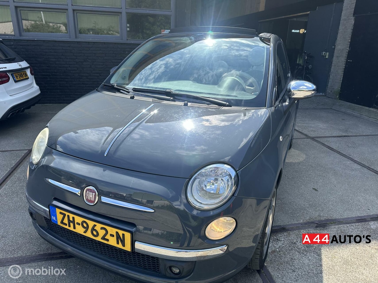 Fiat 500 - 1.2 Sport CABRIOLET * MULTI STUURWIEL * 97135 KM * - AutoWereld.nl