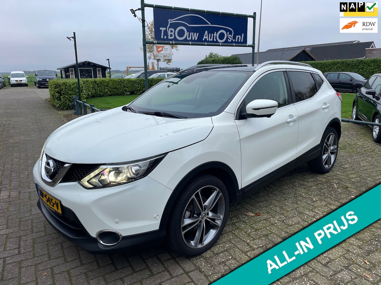 Nissan Qashqai - 1.2 Business Edition|Keyless|360camera|Automaat| - AutoWereld.nl