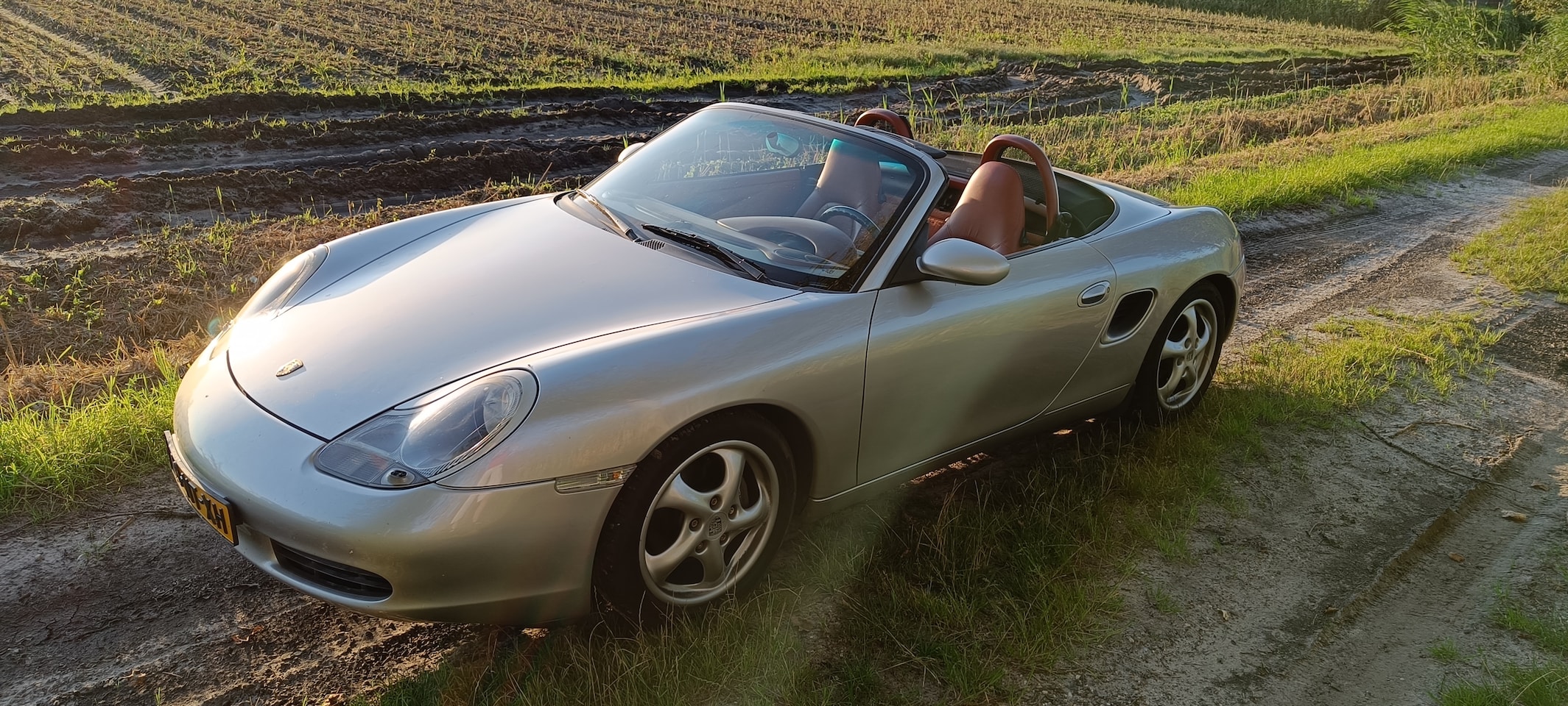 Porsche Boxster - 2.5 climate controle, terracotta leer - AutoWereld.nl