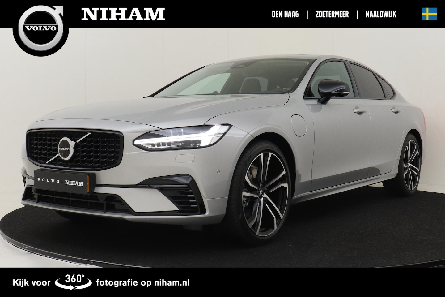 Volvo S90 - T8 AWD ULTIMATE DARK *FULL OPTIONS!* -PANO.DAK|LUCHTVERING|B&W-AUDIO|GEVENT.LEDER+MASSAGE| - AutoWereld.nl