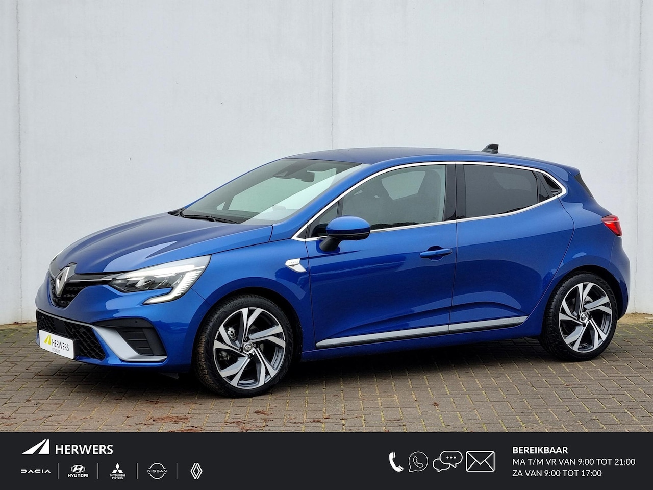 Renault Clio - 1.6 E-Tech Hybrid 145 R.S. Line Automaat / Dealer Onderhouden / Navigatie / Rondomzicht Ca - AutoWereld.nl