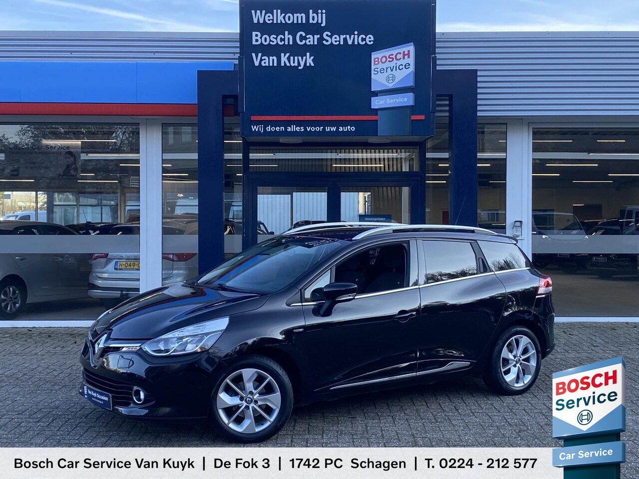 Renault Clio Estate - 0.9 TCe Limited / NL-Auto / Dealer-Onderhouden / Radio-Bluetooth / DAB / Navi / Airco / Cr - AutoWereld.nl