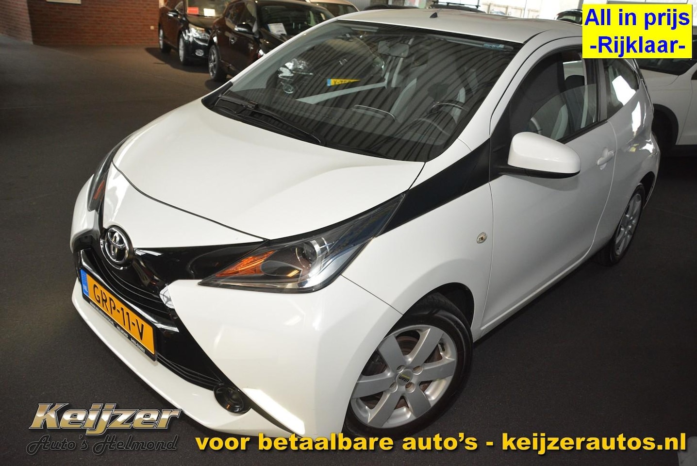 Toyota Aygo - 1.0 VVT-i x-play 1.0 VVT-i x-play - AutoWereld.nl