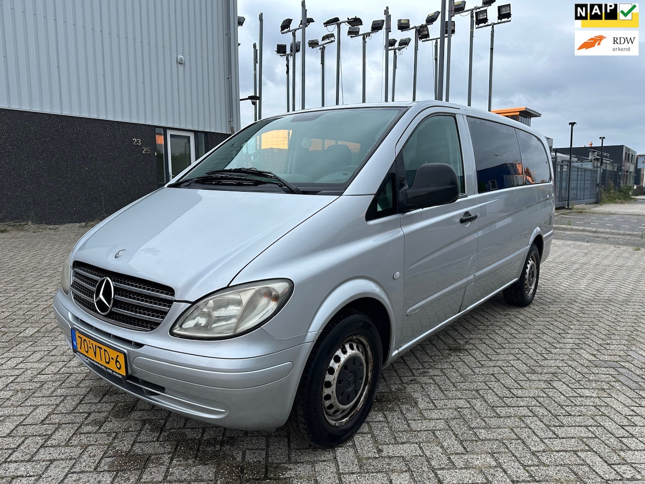 Mercedes-Benz Vito - 115 CDI 320 Lang Dubbel Cabine Yountimer 2005 Airco 150PK - AutoWereld.nl