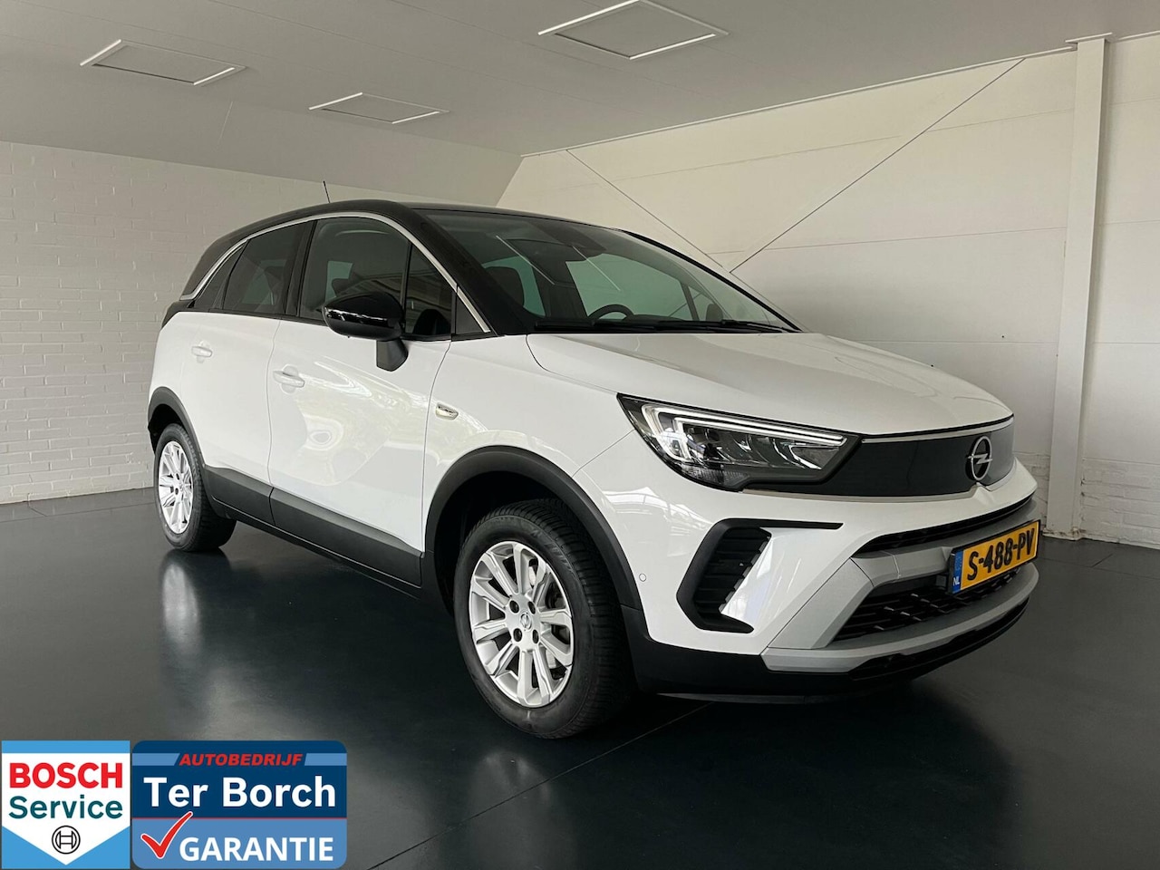 Opel Crossland - 1.2 Turbo Elegance 1.2 Turbo Elegance,LED,Camera,sensoren,stoel/stuur/voorruit verwarming - AutoWereld.nl