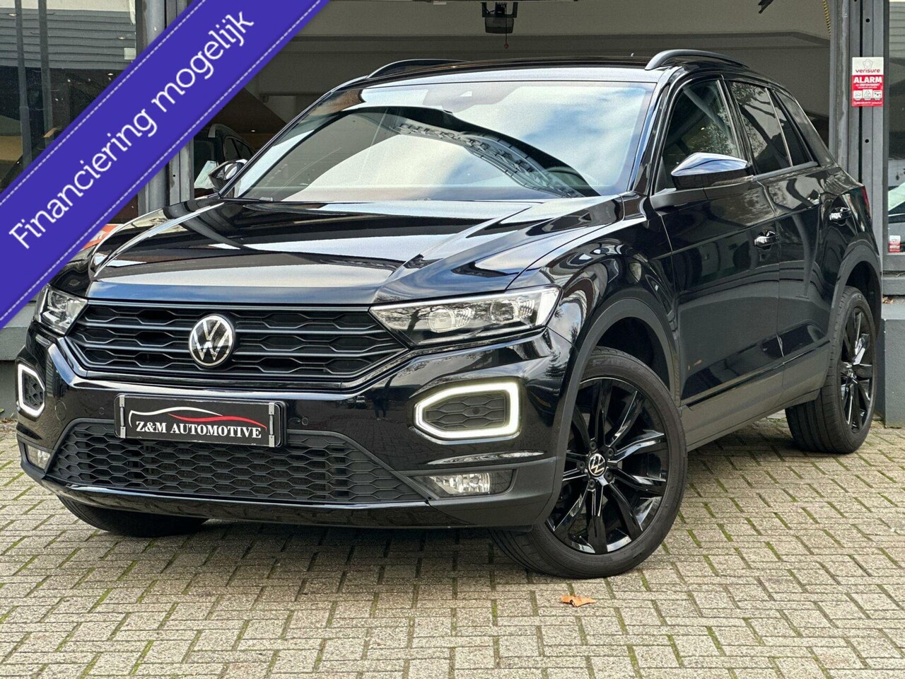 Volkswagen T-Roc - 1.5 TSI BLACK OPTIC Aut*Led*Navi*Acc*Clima - AutoWereld.nl