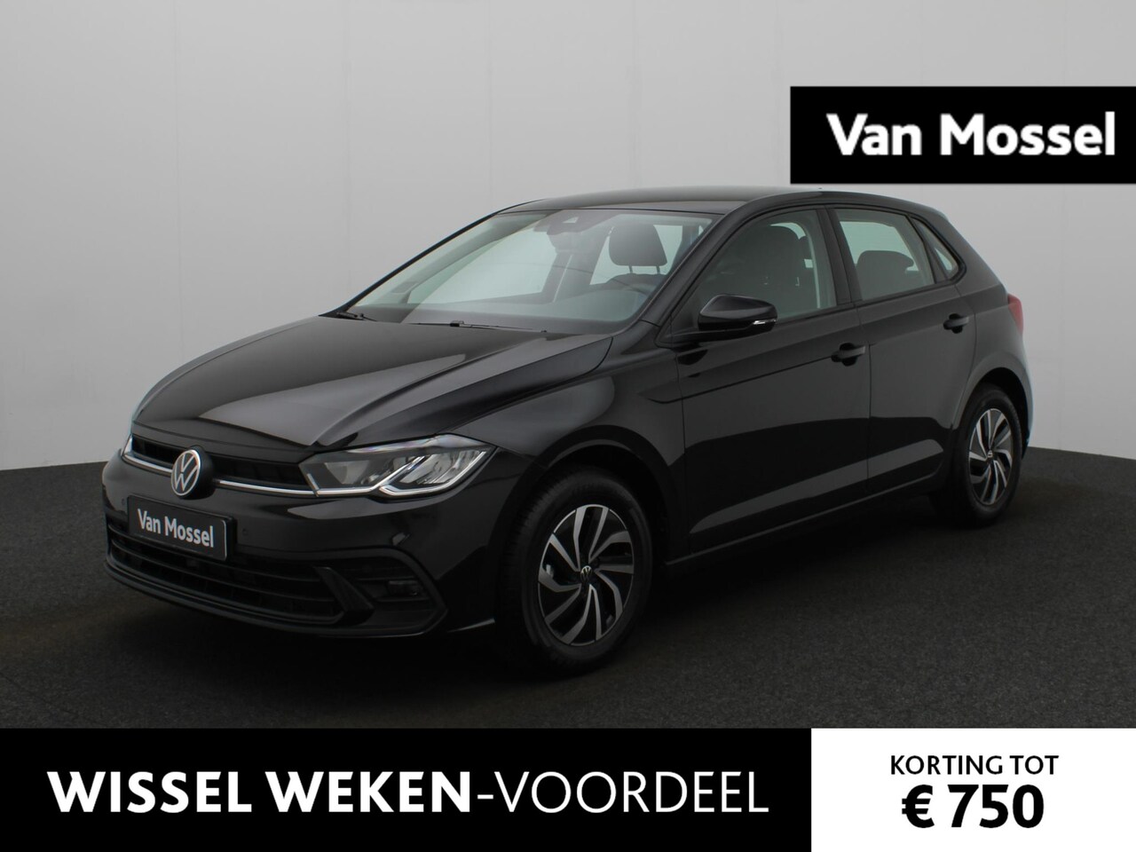 Volkswagen Polo - 1.0 TSI Life 95PK | App Connect | Parkeersensoren | Stoelverwarming | Cruise Control | Blu - AutoWereld.nl