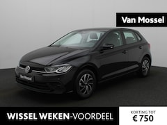 Volkswagen Polo - 1.0 TSI Life 95PK | App Connect | Parkeersensoren | Stoelverwarming | Cruise Control | Blu