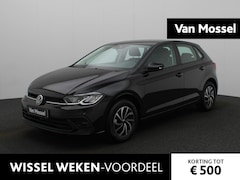 Volkswagen Polo - 1.0 TSI Life 95PK | Parkeersensoren | App Connect | Stoelverwarming | Cruise Control | Ink