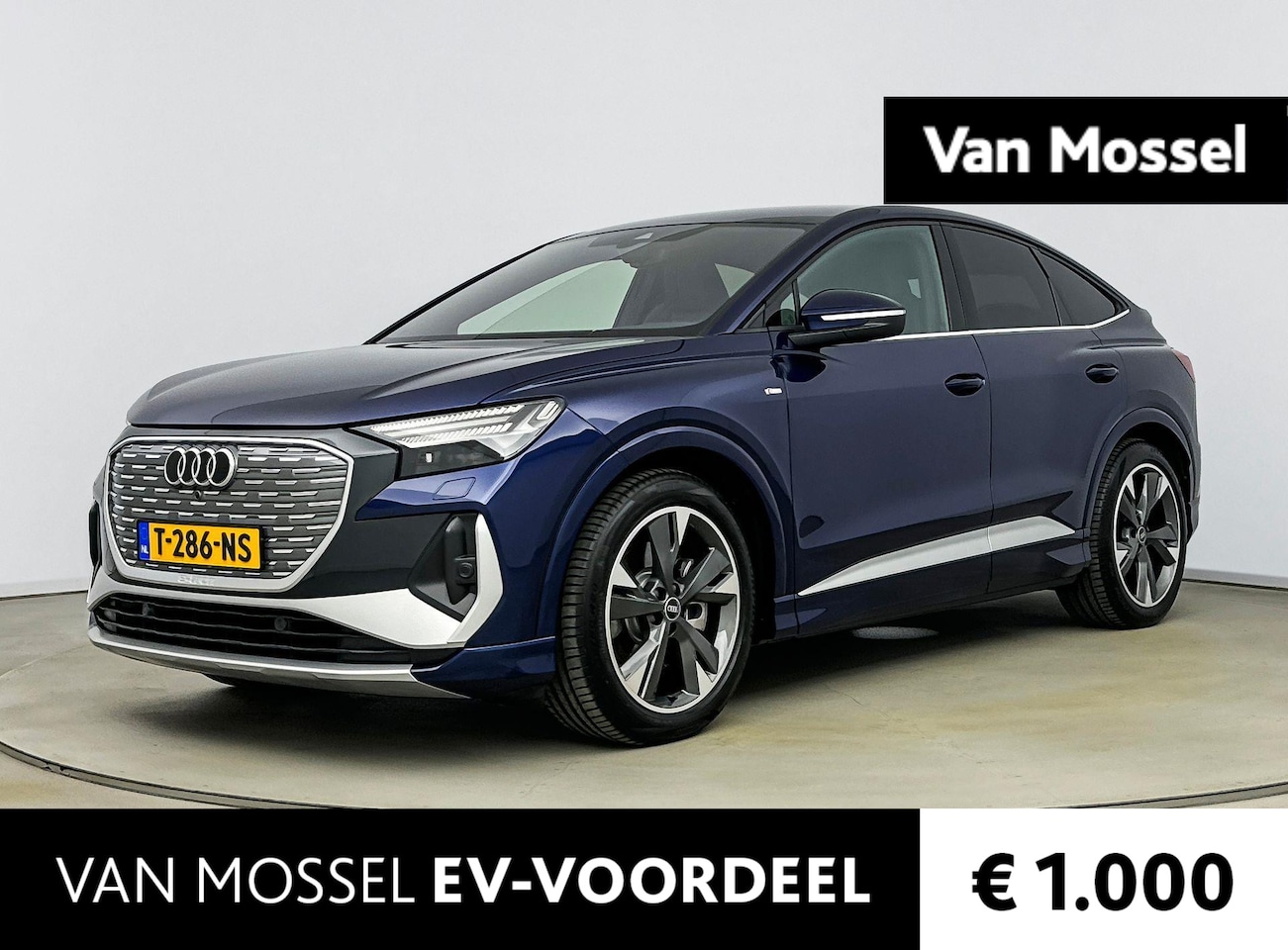 Audi Q4 Sportback e-tron - 50 quattro S edition 77 kWh | 20 Inch Velgen | head-up display | Stoelverwarming | Navigat - AutoWereld.nl