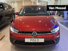 Volkswagen Polo - 1.0 TSI Life Edition | DIRECT LEVERBAAR| Kings Red | Navigatie | Draadloos laden | Stoelve