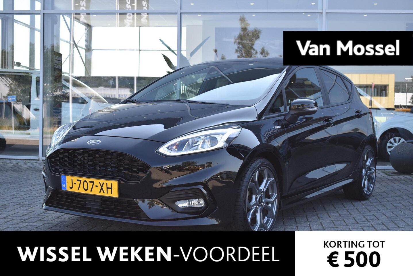 Ford Fiesta - 1.0 EcoBoost ST-Line X | Cruise Control | Parkeersensoren Achter | 17'' Inch Velgen | Navi - AutoWereld.nl