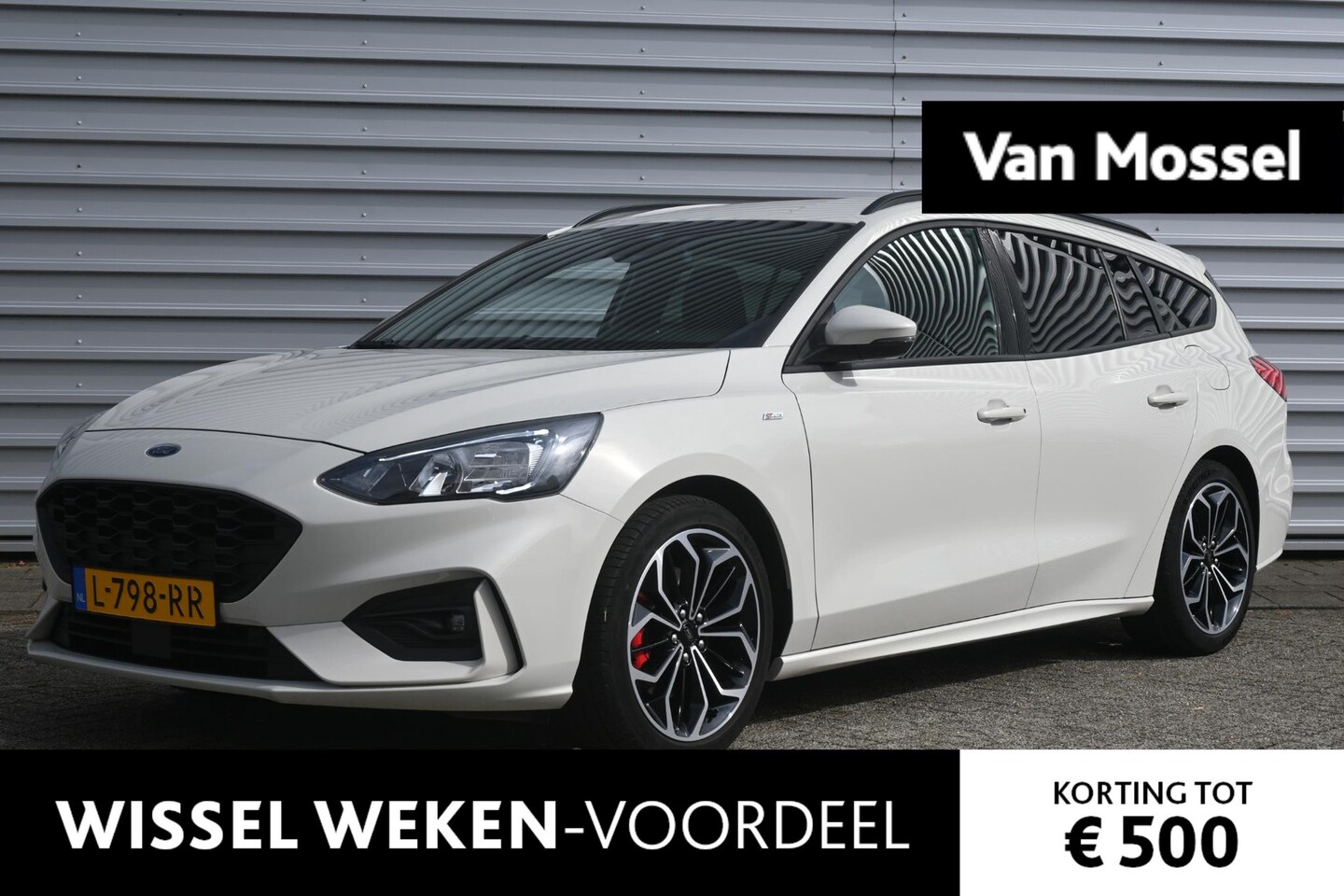 Ford Focus Wagon - 1.0 EcoBoost Hybrid ST Line X Business | Adaptive cruise control | Android auto/ apple car - AutoWereld.nl