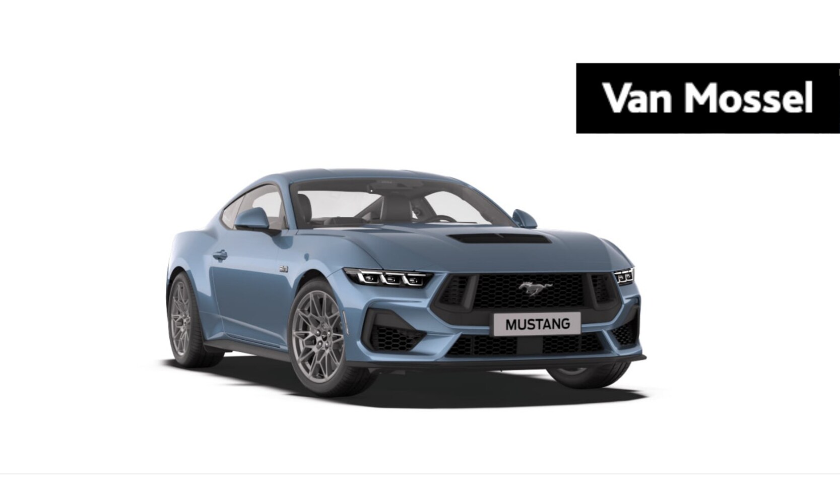 Ford Mustang Fastback - 5.0 V8 GT | 2024 MODEL | NU TE BESTELLEN | VAPOR BLUE | - AutoWereld.nl