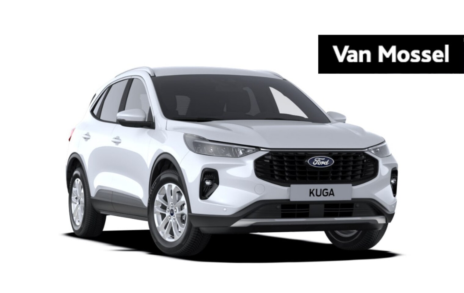 Ford Kuga - 2.5 PHEV Titanium | 2100KG TREKGEWICHT | €4000,- FORD VOORDEEL | 243 PK!  | FROZEN WHITE | - AutoWereld.nl